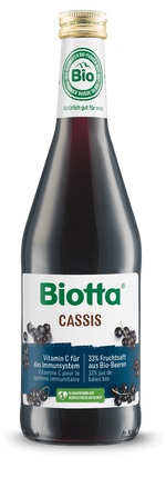 Biotta šťava z čiernych ríbezlí 6 kartónov - cena za 1 ks 4,80 € s DPH
