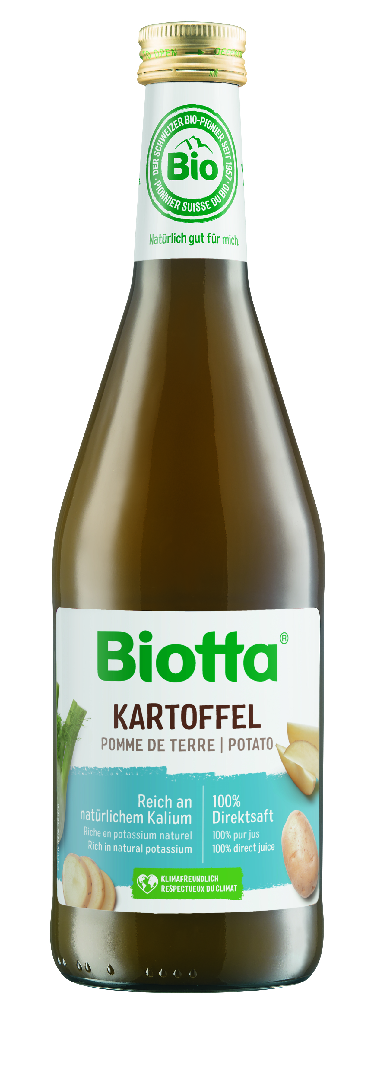 Biotta zemiaková šťava 5 kartónov - cena za 1 ks 4,338€ s DPH